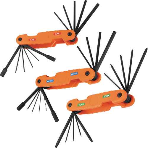 [UAX556] Pro Folding Hex Key Set (UAX556)