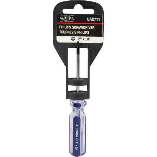 [UAX711] Blue Transparent Striped Philips Screwdriver (UAX711)