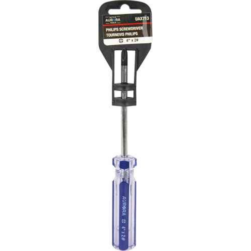 [UAX713] Blue Transparent Striped Philips Screwdriver (UAX713)