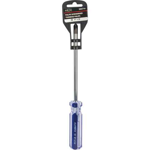 [UAX714] Blue Transparent Striped Philips Screwdriver (UAX714)