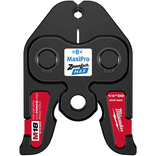 [UAX784] Mâchoire de presse ZoomLock(MD) MAX 1/4" pour outils de presse M18(MC) FORCE LOGIC(MC) (UAX784)