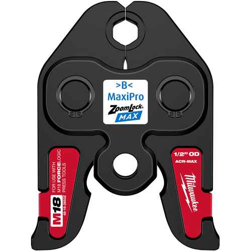 [UAX786] Mâchoire de presse ZoomLock(MD) MAX 1/2" pour outils de presse M18(MC) FORCE LOGIC(MC) (UAX786)