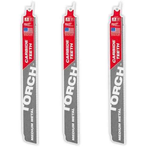 TORCH™ 3-Pack with Carbide Teeth for Medium Metal (UAX812)