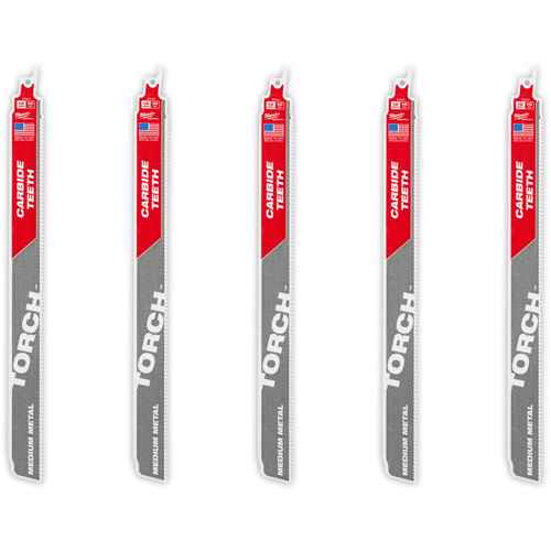 TORCH™ 5-Pack with Carbide Teeth for Medium Metal (UAX816)