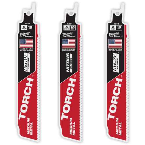 TORCH™ 3-Pack with NITRUS CARBIDE™ Teeth for Medium Metal (UAX818)