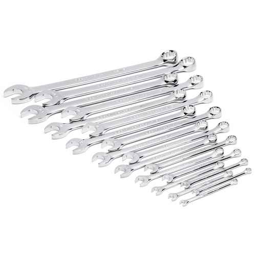 [UAY032] 12-Point Long Pattern Combination SAE Wrench Set in Foam Storage Tray (UAY032)