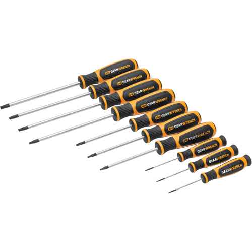[UAY055] Jeu de tournevis bimatériau Torx(MD) dans un plateau de rangement en mousse (UAY055)