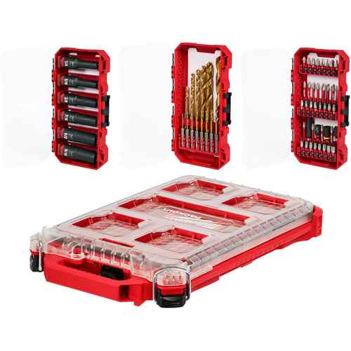 [UAY370] Ensemble de perceuse à chocs, tournevis Shockwave & attache Packout (UAY370)