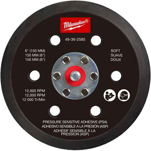 [UAY388] Soft Pressure Sensitive Adhesive Sander Backing Pad (UAY388)
