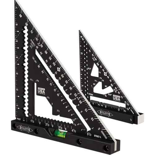 [UAY614] Frame to Finish 4.5" & 7" Rafter Square Set (UAY614)