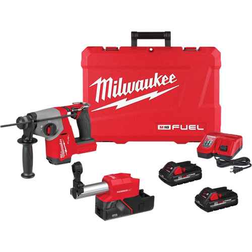 [UAY619] Marteau rotatif FUEL(MC) SDS Plus avec ensemble extracteur de poussière (UAY619)