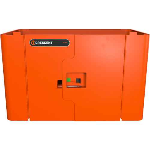 [UAY636] Armoire de rangement sécurisée RAILWORKS en acier avec panneau à deux portes verrouillables (UAY636)