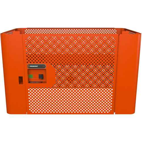 [UAY637] Panneau de sécurité en maille RAILWORKS avec porte simple et rangement verrouillable (UAY637)