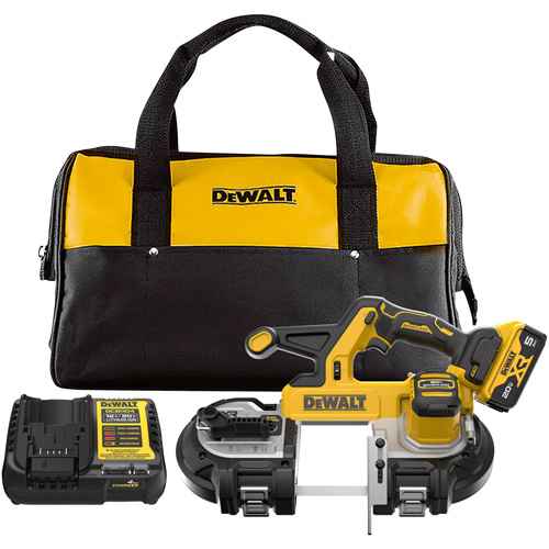 XR® Mid-Size Bandsaw with 5 Ah Battery Kit (UAY708)