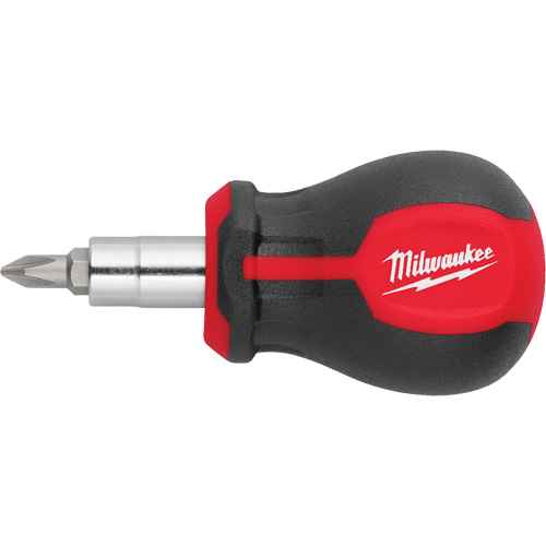 6-in-1 Stubby Multi-Bit Screwdriver (UAY762)