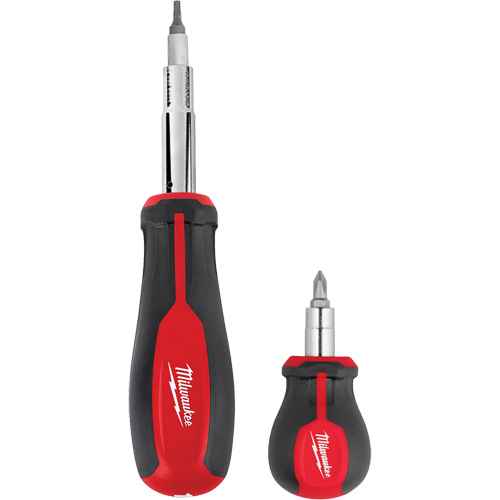 [UAY763] 11-in-1 Multi-Bit Screwdriver & 6-in-1 Stubby Multi-Bit Screwdriver Set (UAY763)