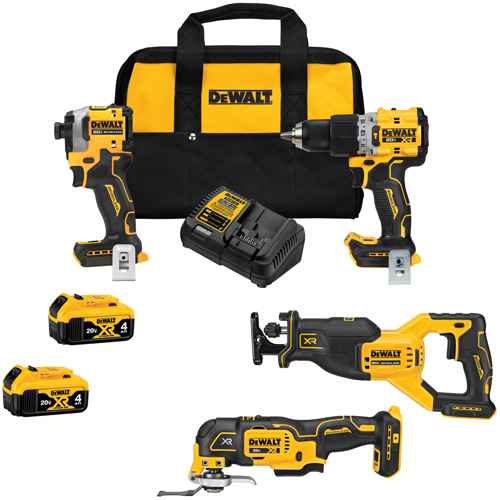 [UAY823] Brushless 4-Tool Combo Kit (UAY823)