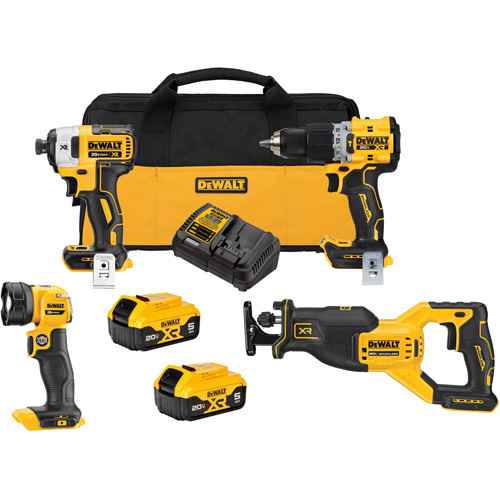 [UAY826] XR® Brushless Cordless 4-Tool Combo Kit (UAY826)