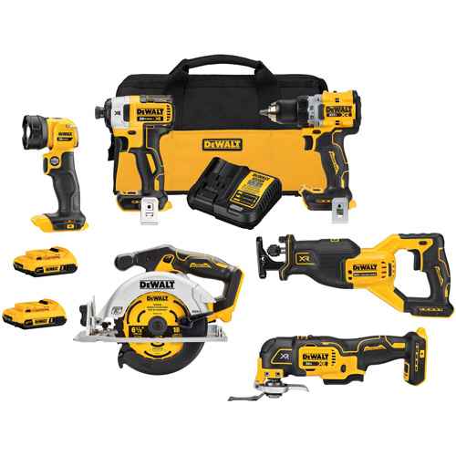 Ensemble six outils sans fil à moteur sans balai XR(MD)  (UAY829)