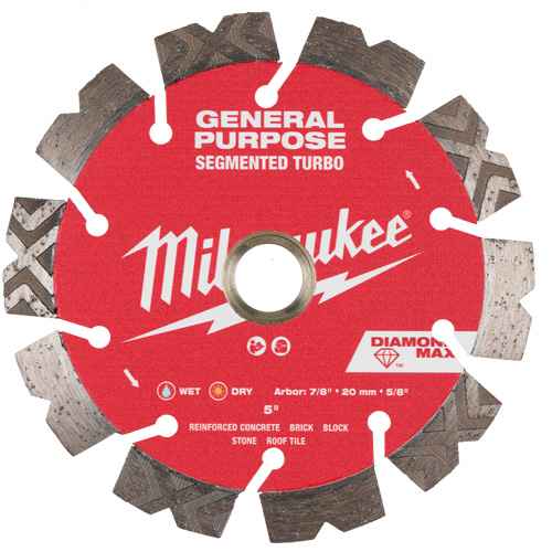 [UAY933] DIAMOND MAX™ Segmented Turbo General Purpose Diamond Blade (UAY933)