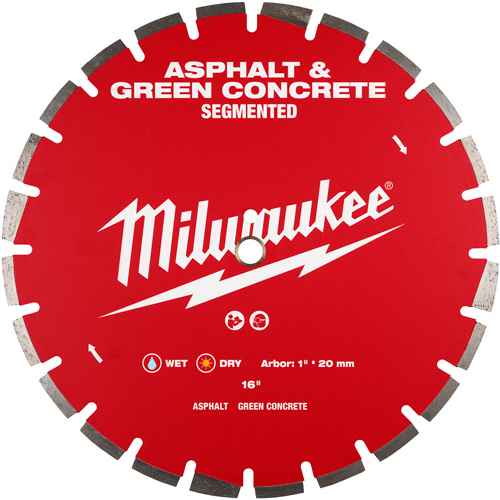 Asphalt & Green Concrete Segmented Diamond Blade (UAY956)