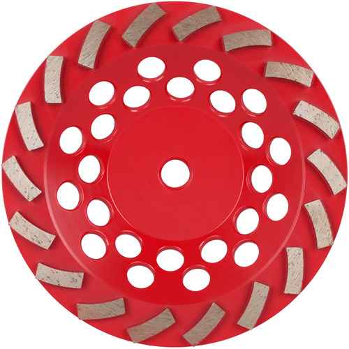 [UAY965] Meule boisseau diamantée à 18 segments Turbo DIAMOND MAX(MD) (UAY965)