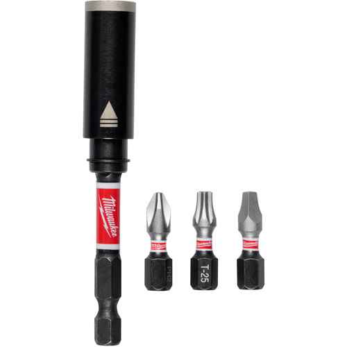 [UAY978] Porte-embout de vis résistant aux chocs de 3" avec jeu d’embouts SHOCKWAVE(MC)  (UAY978)