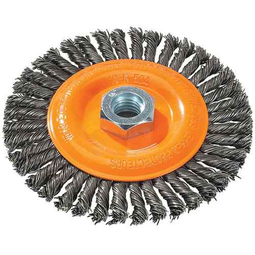 Brosse à fils noués pour cordons de soudure (UE923)