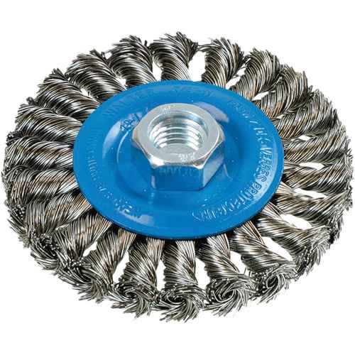 Wide Knotted Wire Wheel Brush (UE932)