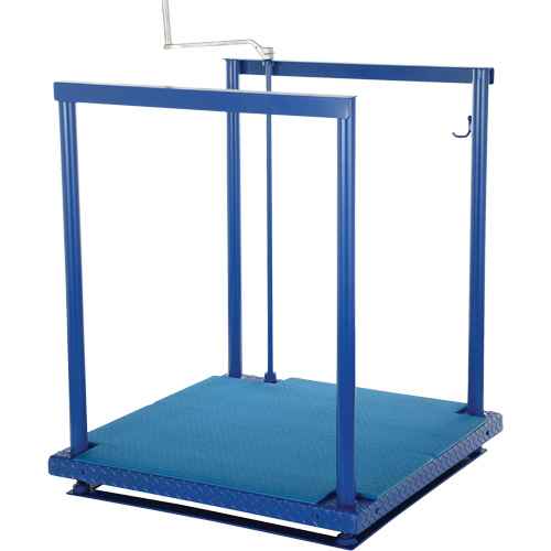 [VD460] Ergonomic Posi-Crank Platform With Anti-Fatigue Mat (VD460)