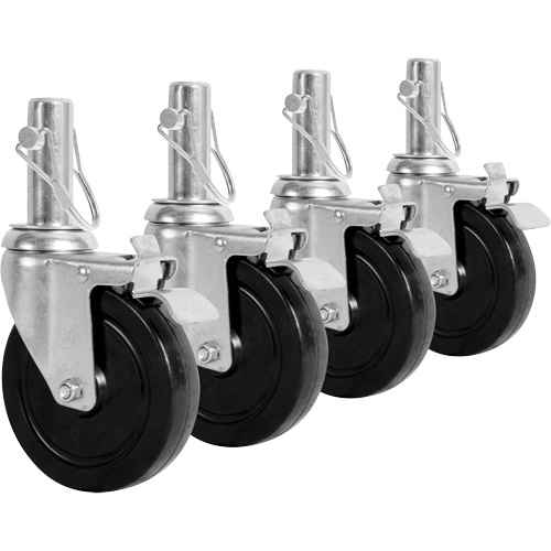 Set of Casters for Scaffolding (VD486)