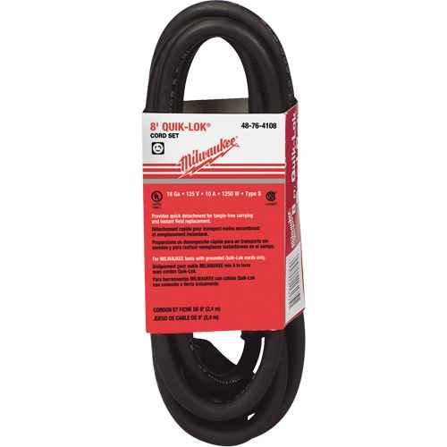 [VG142] Quik-Lok® Cord with Twist Style Plug (VG142)