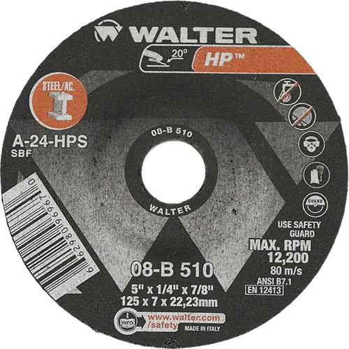 [VV075] HP™ Depressed Centre Grinding Wheel (VV075)