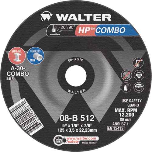 [VV083] Meule combinée HP Combo(MC) à moyeu déporté (VV083)
