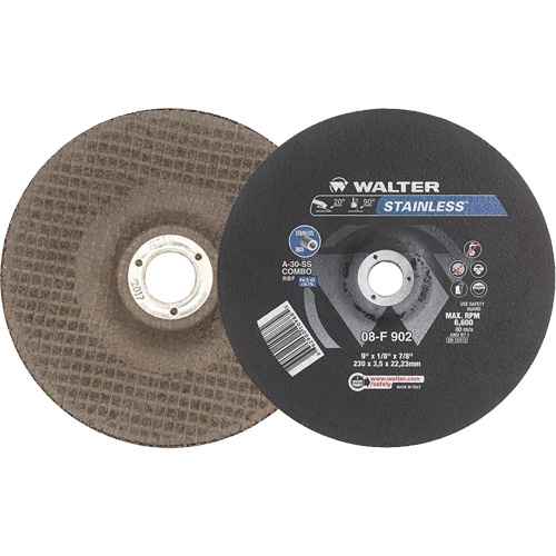 [VV118] Stainless Steel Depressed Centre Grinding Wheels (VV118)