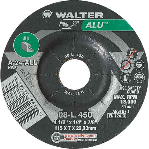 [VV124] Aluminium Depressed Centre Grinding Wheels (VV124)