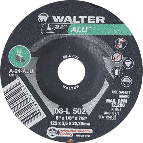 Depressed Centre Grinding Wheels - Aluminium Type 27 (VV125)