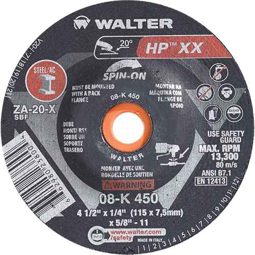 Double-X™ Depressed Centre Grinding Wheel (VV409)