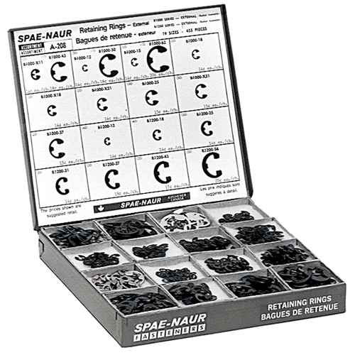 [WC871] External Retaining Ring Assortments (WC871)