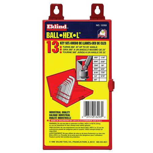 Clé hexagonale à embout sphérique (WI819)