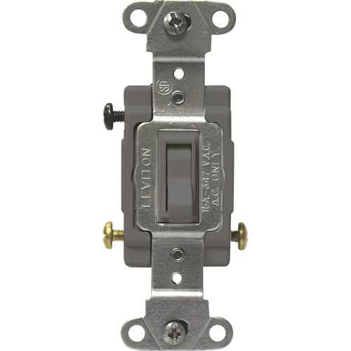 Back & Side-Wired Quiet Switches with 3-Way Toggle (XA810)