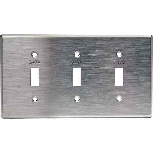 [XA863] 3-Toggle Wallplate (XA863)