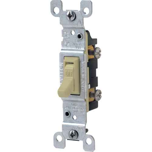 [XB295] Interrupteur encadré à borne latérale & Quickwire(MC) avec basculement unipolaire (XB295)