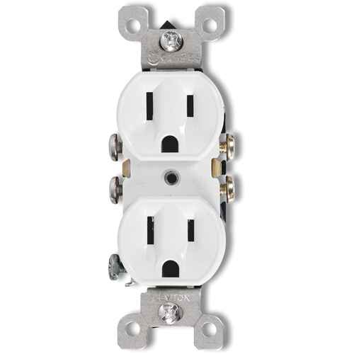 [XB301] Duplex Side-Wire & Quickwire™ NEMA 5-1 R Receptacle (XB301)