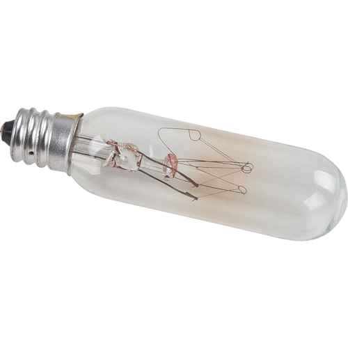 [XB337] BULB INCAN. T6 CLEAR CAN;DELABRA 15W 145V 1/PACK (XB337)