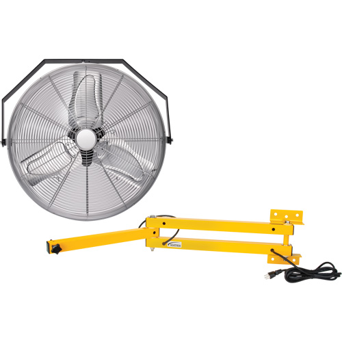 [EB589] Industrial Workstation Fan Kit with Double Locking Arm (EB589)