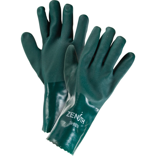 [SHN214] Gants verts à double enduit (SHN214)