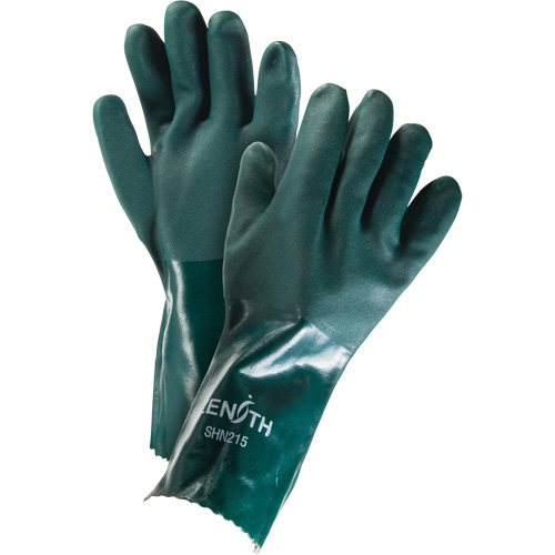 [SHN215] Gants verts à double enduit (SHN215)