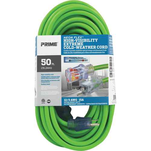 [XB890] Cordon rallonge haute visibilité Neon Flex(MD) (XB890)