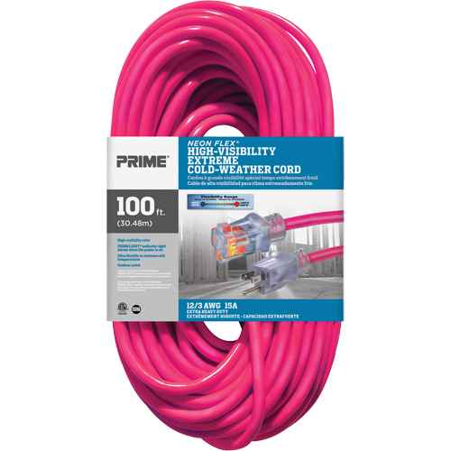 Neon Flex® High Visibility Extension Cord (XB893)